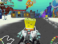 Nicktoons Nitro Racing Video Arcade Game - Screenshot