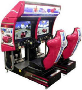 Outrun 2 Twin Video Arcade Game By SEGA