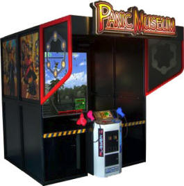 Panic Museum Super Deluxe Theater Model Video Arcade Game From ICE Games