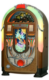 Wurlitzer Peacock Vintage Model 850 CD Jukebox By Wurlitzer Jukeboxes