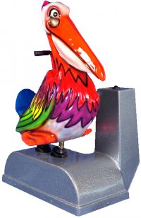 Pelican Fish Kiddie Ride - 5104  |  From Falgas Amusement Rides