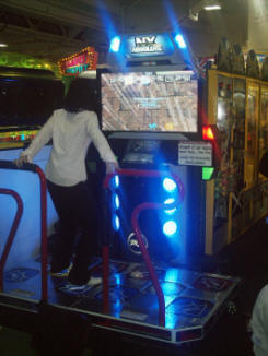 Pump It Up Absolute / PIU NXA Deluxe Dance Floor Video Game Machine From Andamiro Entertainment