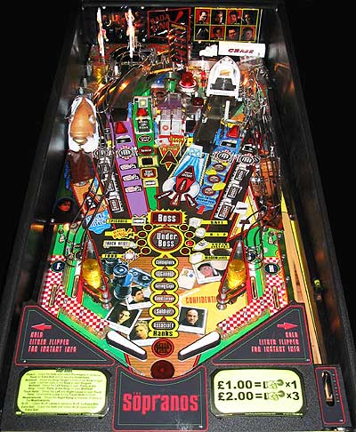 The Sopranos Pinball Machine By Stern | Worldwide Sopranos Pinball Machine Delivery From BMI Gaming
