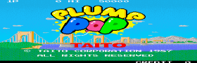 Plump Pop Video Game - Taito 1987