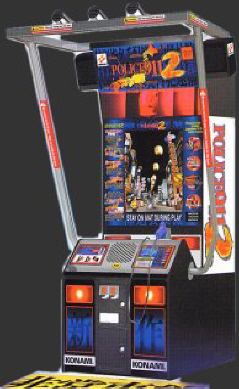 Police 911 2 Version II Video Arcade Game By Konami Coin Operated