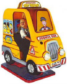 School Bus Kiddie Ride - 15513 | From Falgas Amusement Rides