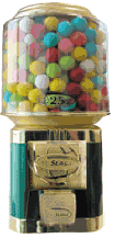 Millennia Gumball Machine By Seaga Manufacturing From BMI Gaming : 1-800-PINBAL