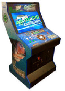 Bass Fishing Challenge Video Arcade Game From SEGA Arcade Amusements