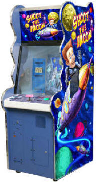 Shoot The Moon Coin / Ticket Redemption Game By Namco Bandai America