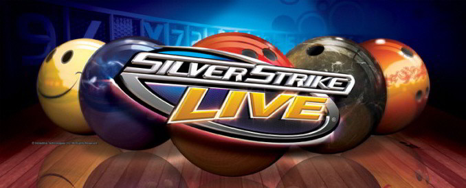 Silver Strike LIVE Bowling Video Bar Arcade Game |  Logo 