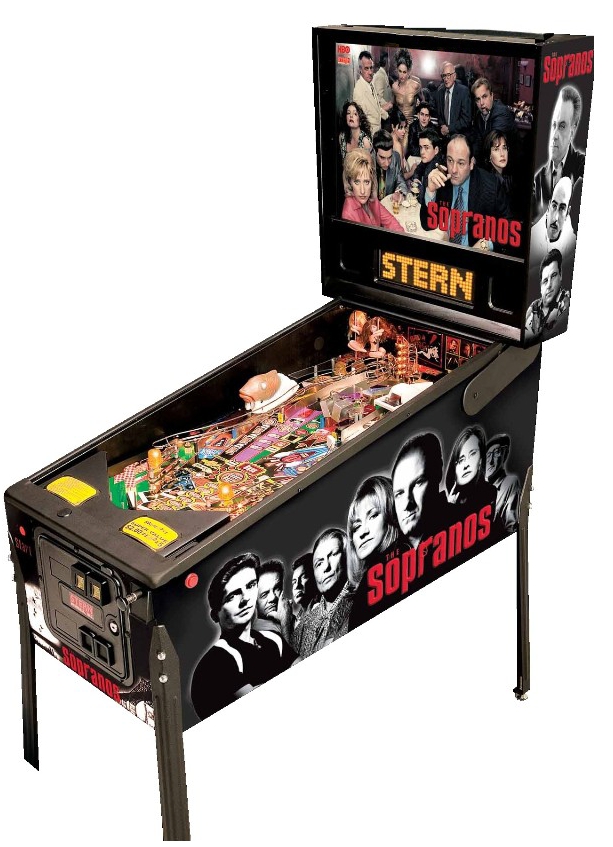 The Sopranos Pinball Machine By Stern | Worldwide Sopranos Pinball Machine Delivery From BMI Gaming