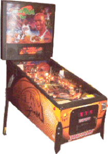 Space Jam Michael Jordan's Pinball Machine