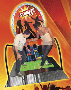 Stomper DLX Video Arcade Interactive Dance Exer Fitness Game From Trio Tech