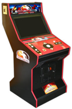 Target Toss Pro Bags Lawn Darts 26" LCD Cabinet Model From FunCo / Incredible Technologies