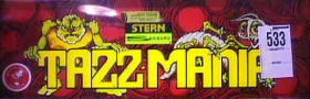 Tazz Mania Video Game - Stern 1982