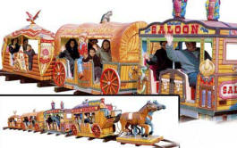 Far West Kiddy Train Ride - Side View 2