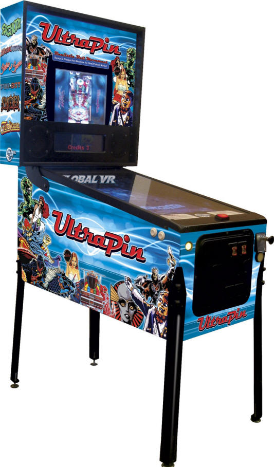 UltraPin Digital Pinball MachineFrom Global VR and Ultracade Technologies