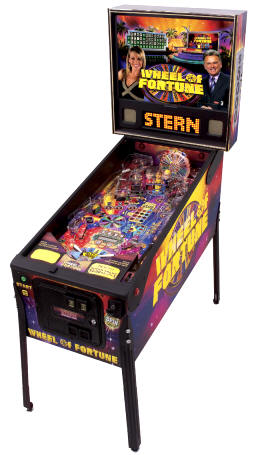 Wheel Of Fortune Pinball Machine From Stern Pinball 