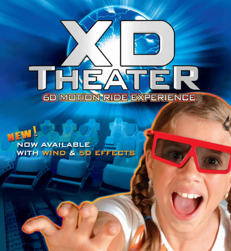 XD Theater Motion Simulator Theater Ride Brochure - Page 1
