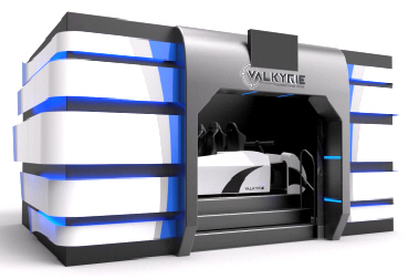 VALKYRIE INTERACTIVE MOTION THEATER | 2015 BOSA GOLD MEDAL AWARD  |  MOTION SIMULATOR RIDES