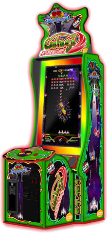 Galaga Assault Ticket Videmption Arcade Game From Bandai Namco