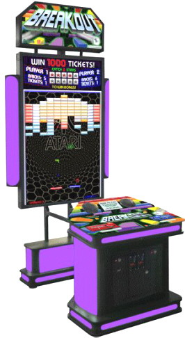 BREAKOUT ARCADE BY COASTAL AMUSEMENTS - 2017 BOSA BRONZE MEDAL WINNER - VIDEMPTION ARCADE GAMES - BEST OF SHOW ARCADE MACHINE AWARDS