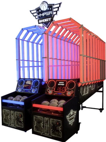 HYPERSHOOT BASKETBALL - 2017 BOSA BRONZE MEDAL WINNER - REDEMPTION ARCADE GAMES - BEST OF SHOW ARCADE MACHINE AWARDS