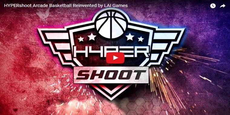 Hyper Shoot Basketball By LAI Games - Redemption Arcade Game - BOSA Awards 2017 Video Clip