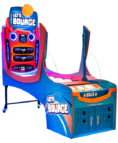 LET'S BOUNCE ARCADE BY LAI GAMES - 2017 BOSA SILVER MEDAL WINNER - REDEMPTION ARCADE GAMES - BEST OF SHOW ARCADE MACHINE AWARDS