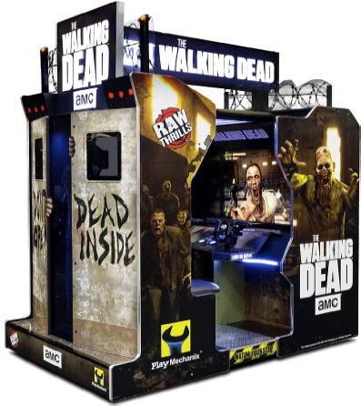 THE WALKING DEAD ARCADE BY RAW THRILLS - 2017 BOSA GOLD MEDAL WINNER - VIDEO ARCADE GAMES - BEST OF SHOW ARCADE AWARDS