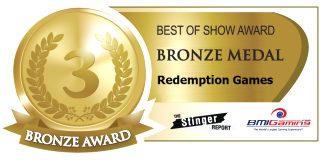 2015 BOSA AWARDS BRONZE MEDAL  |  REDEMPTION ARCADE GAMES