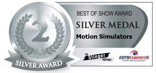 2015 BOSA AWARDS SILVER MEDAL  |  MOTION SIMULATORS / MOTION THEATER RIDES 