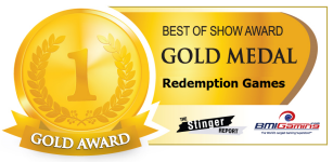 2015 BOSA AWARDS GOLD MEDAL  |  REDEMPTION ARCADE GAMES